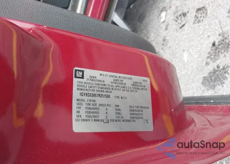 2007 Cadillac Escalade Luxury из США, поврежденный, VIN 1GYEC63867R251588